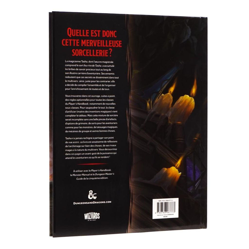 Dungeons & Dragons 5e ed : Le Chaudron des Merveilles de Tasha (Version Française)
