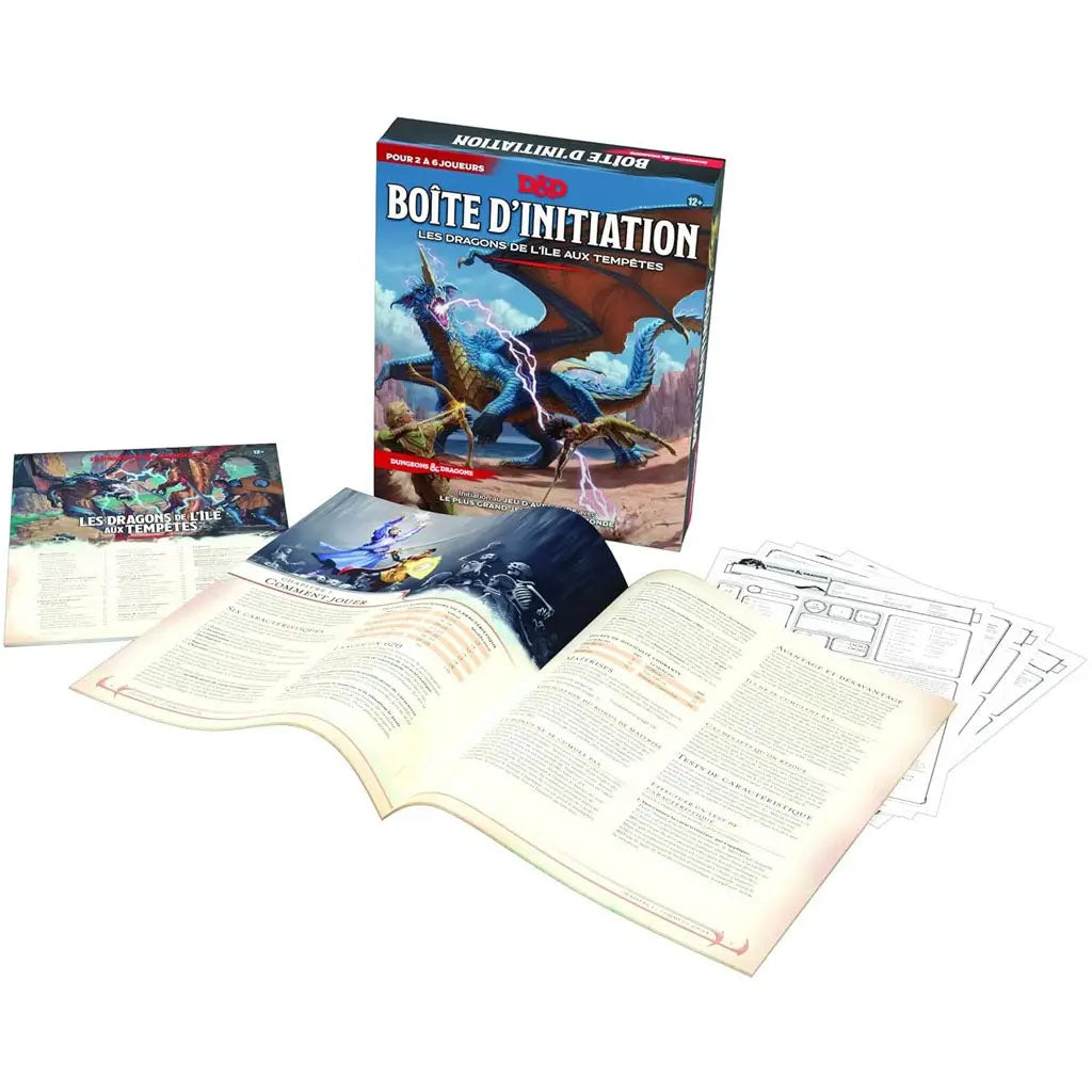 Dungeons & Dragons Boite d'initiation Les Dragons de l'ile aux tempêtes