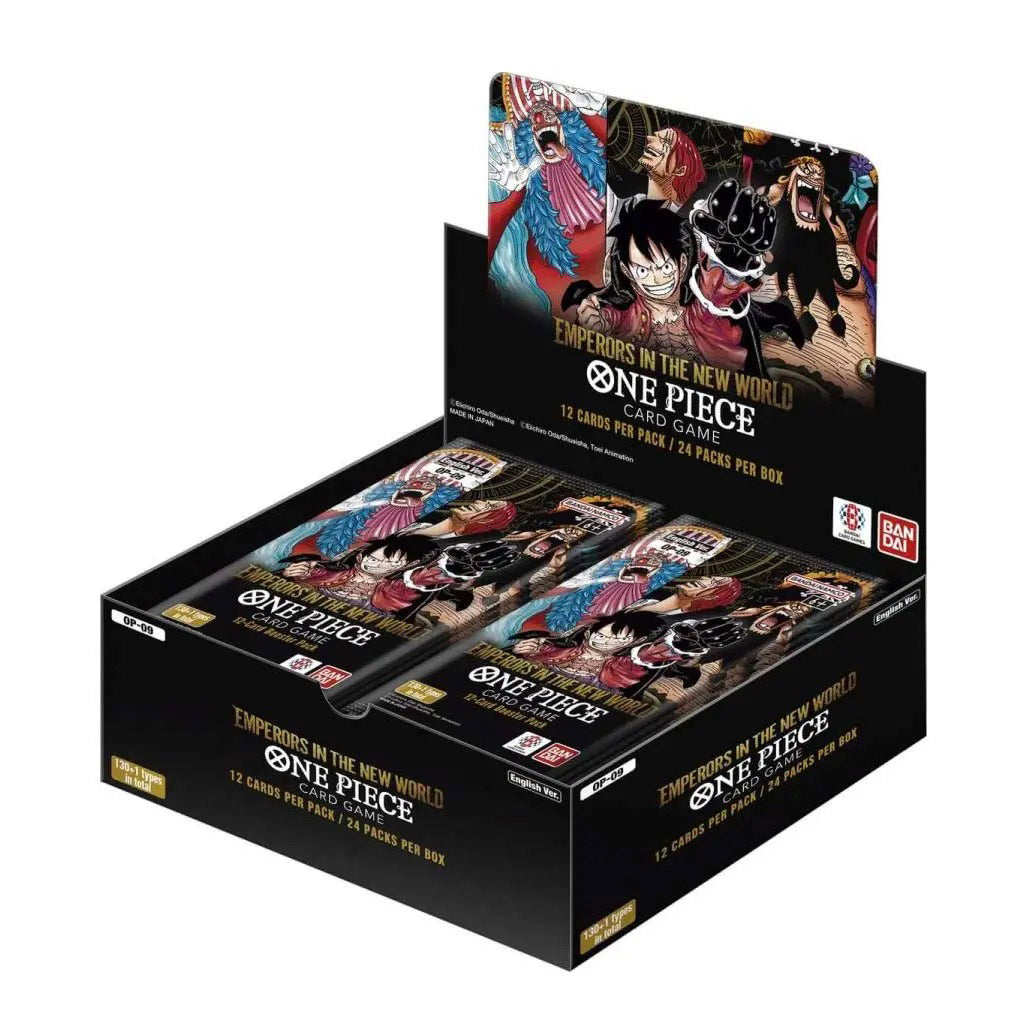 One Piece Card Game OP 09 Emperors in the New World - Display de 24 Boosters EN