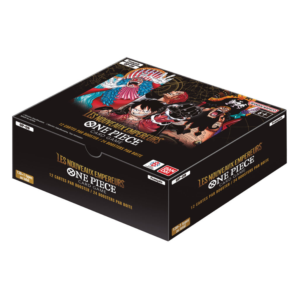 One Piece Le Jeu de Cartes - OP09 Les Nouveaux Empereurs - Display de 24 Boosters FR