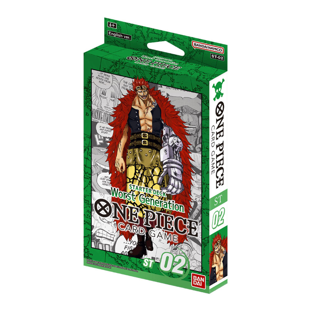 One Piece Card Game - Starter Deck ST02 : Worst Generation (EN)