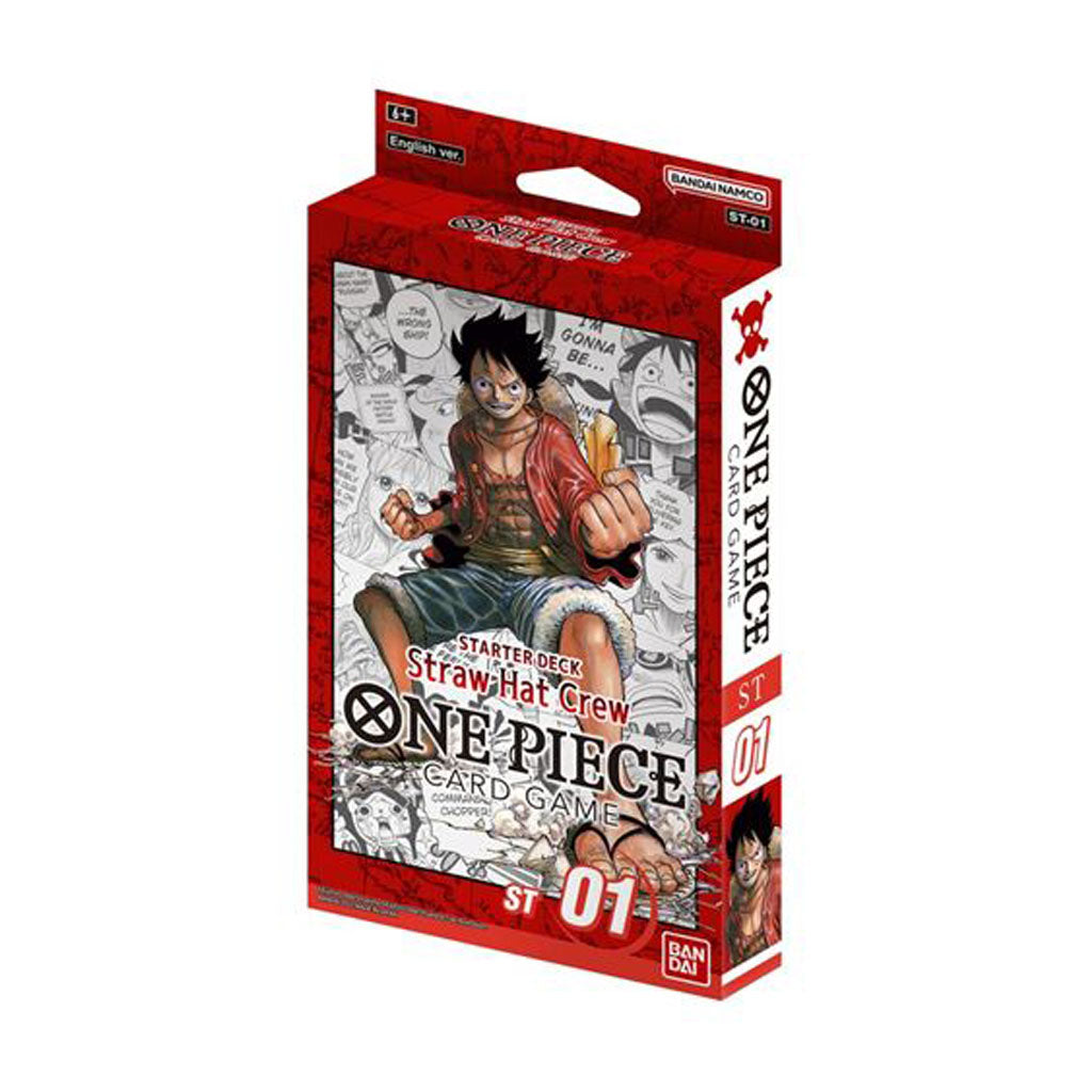 One Piece Card Game - Starter Deck ST01 : Straw Hat Crew (EN)