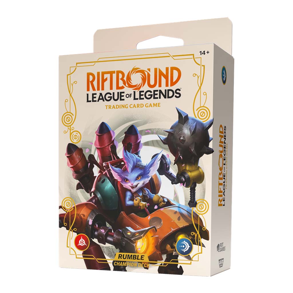 Riftbound: League of Legends TCG - Spiritforged Champion Deck - Rumble EN