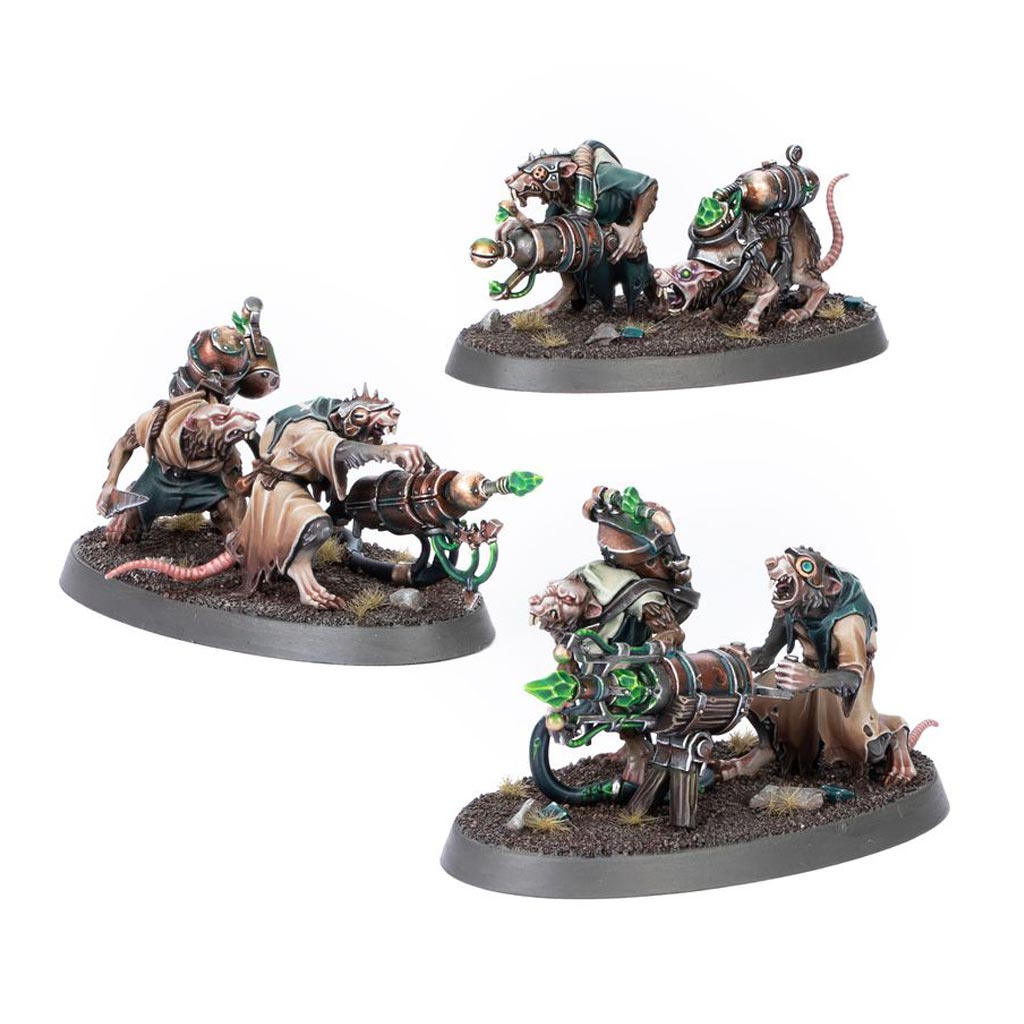 Warhammer - Age of Sigmar - Skaven - Batterie d'armes à malétincelle