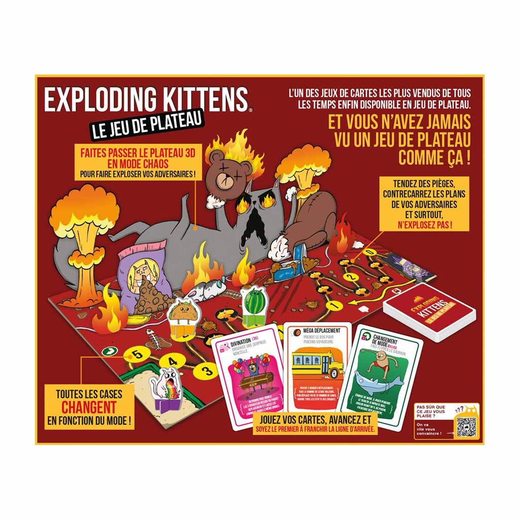 Exploding Kittens Le jeu de plateau