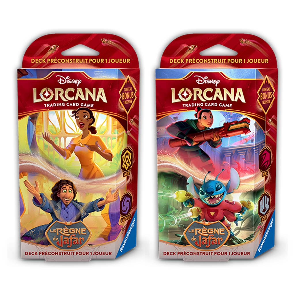 Disney Lorcana - Chapitre 8 - Bundle 2 Starters decks - Le Règne de Jafar - FR