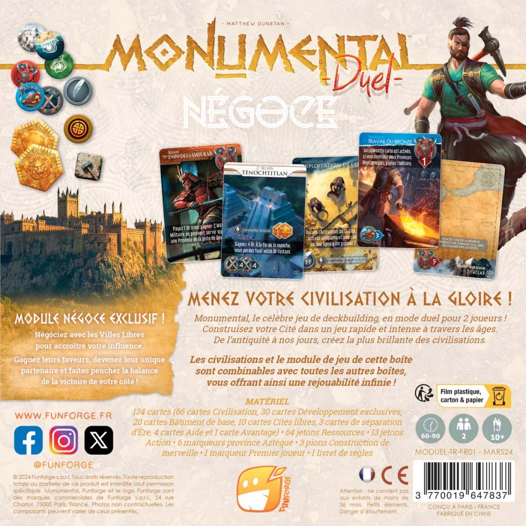 Monumental Duel - Negoce