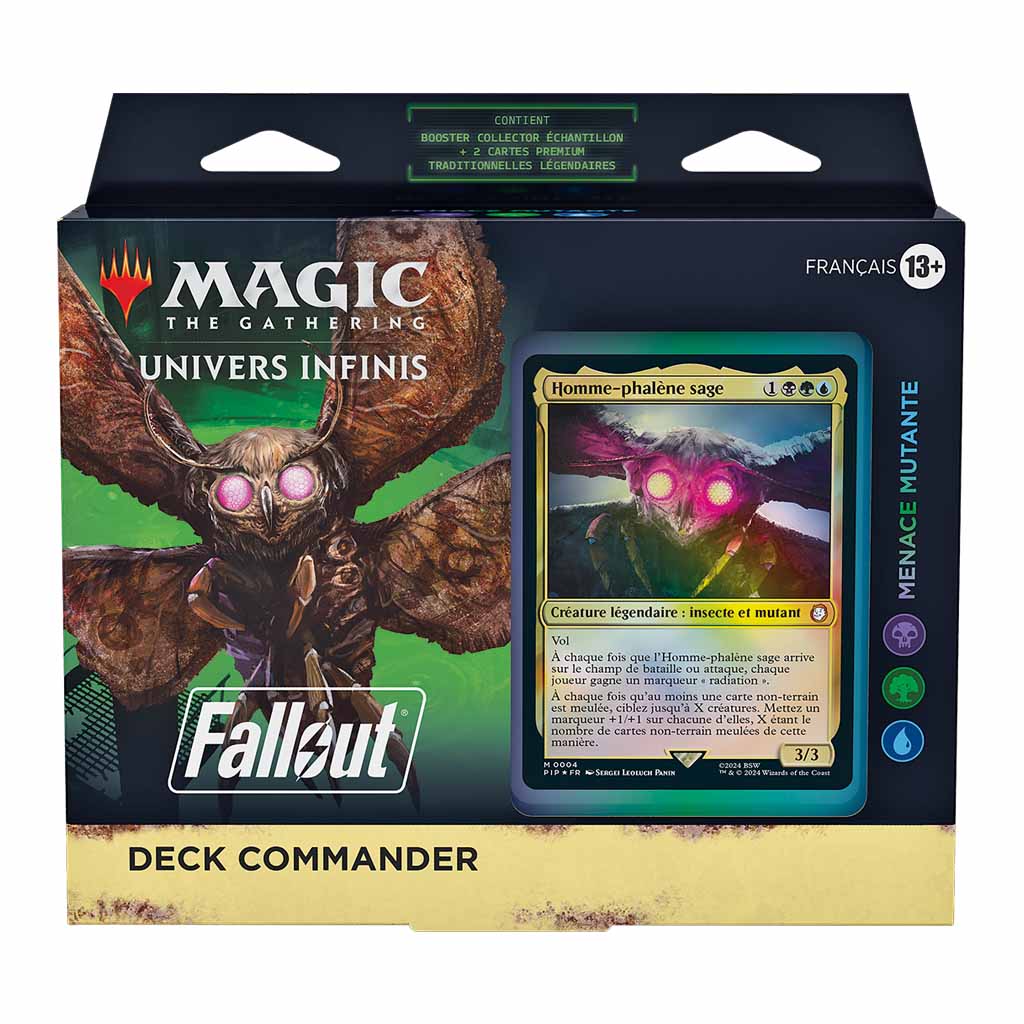 Deck Commander - Fallout - Menace mutante - Magic The Gathering FR