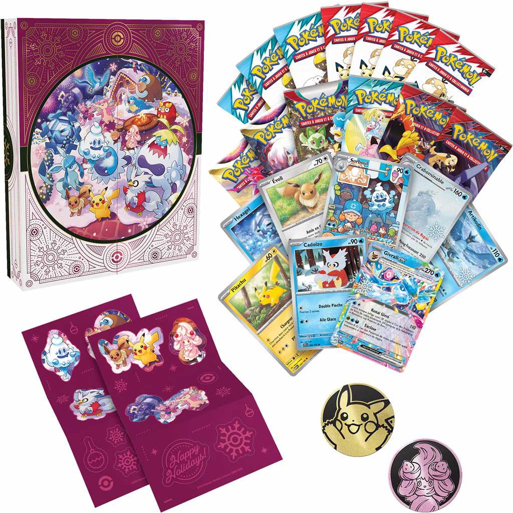 Pokemon JCC - Calendrier des fêtes 2025 (de l'avent)