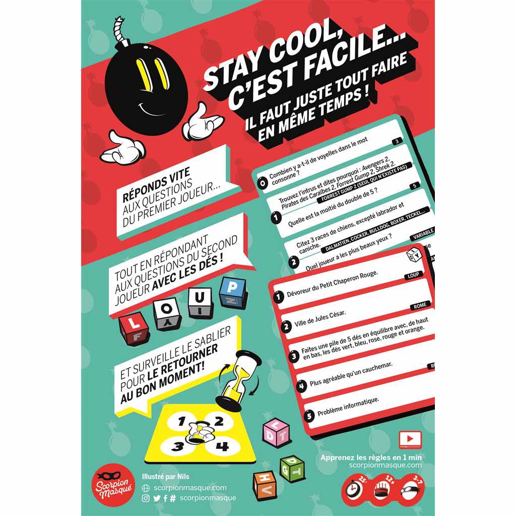 Stay Cool : Le Jeu Multitache !