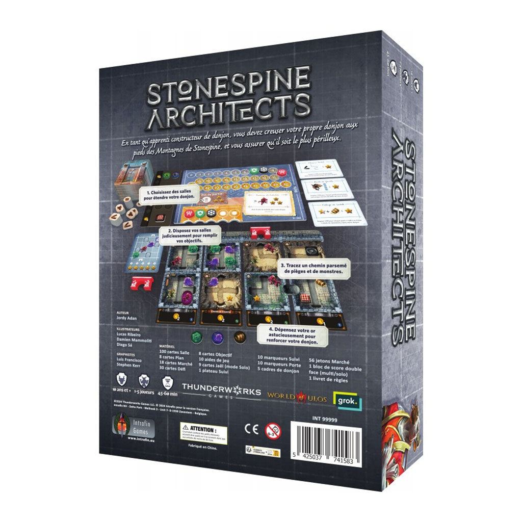 Stonespine Arcchitects une épopée dans l'univers de Roll player