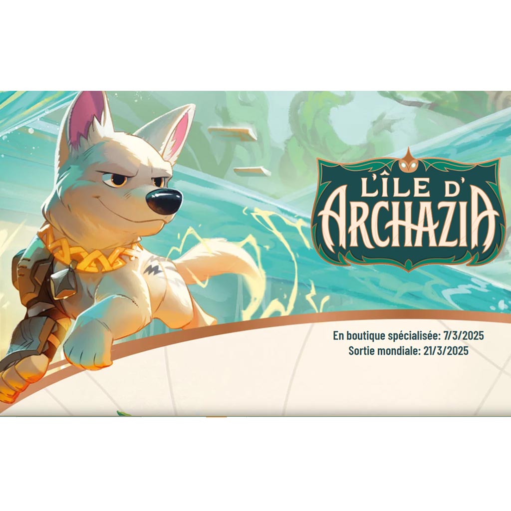 Entrée tournoi Starter Deck Disney Lorcana Chapitre 7 - L’Île d’Archazia 15/03 - 10h30