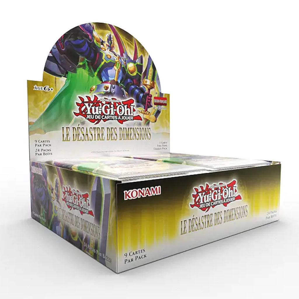 Display Yu Gi Oh! JCC -Yu-Gi-Oh! JCC - Le Désastre des Dimensions (24 Boosters) - FR