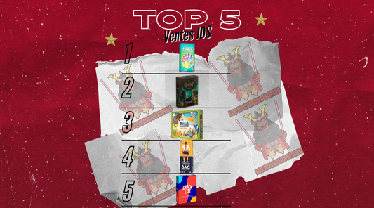 Top 5 des ventes – Jeux de Société | Janvier 2026