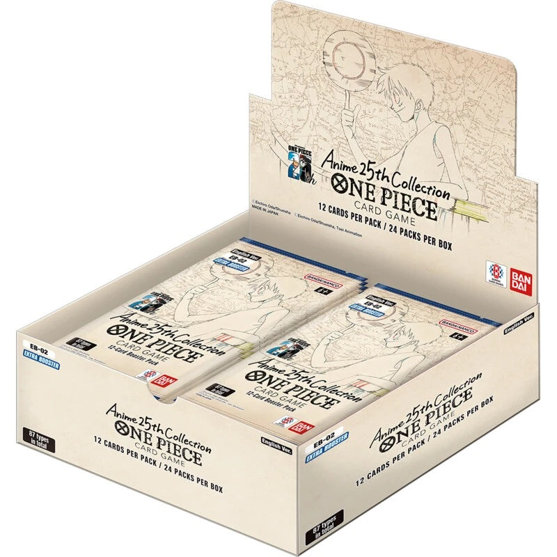 One Piece Card Game EB 02 Extra Booster - Display de 24 Boosters EN