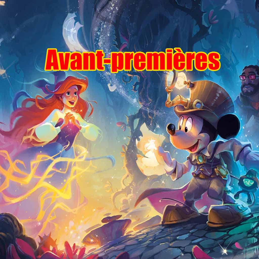 08/11 - 11h30 - Entrée tournoi Booster Rush Disney Lorcana  - Chapitre 10 - Display - Lueurs dans les Profondeurs