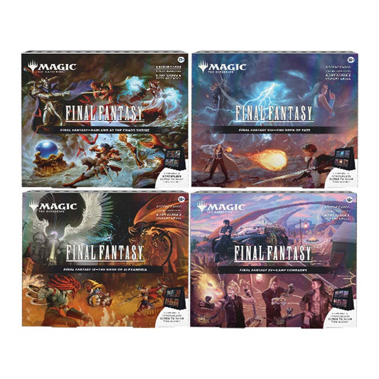 Final Fantasy Scene Box Display (4 Boxes) - Magic The Gathering EN