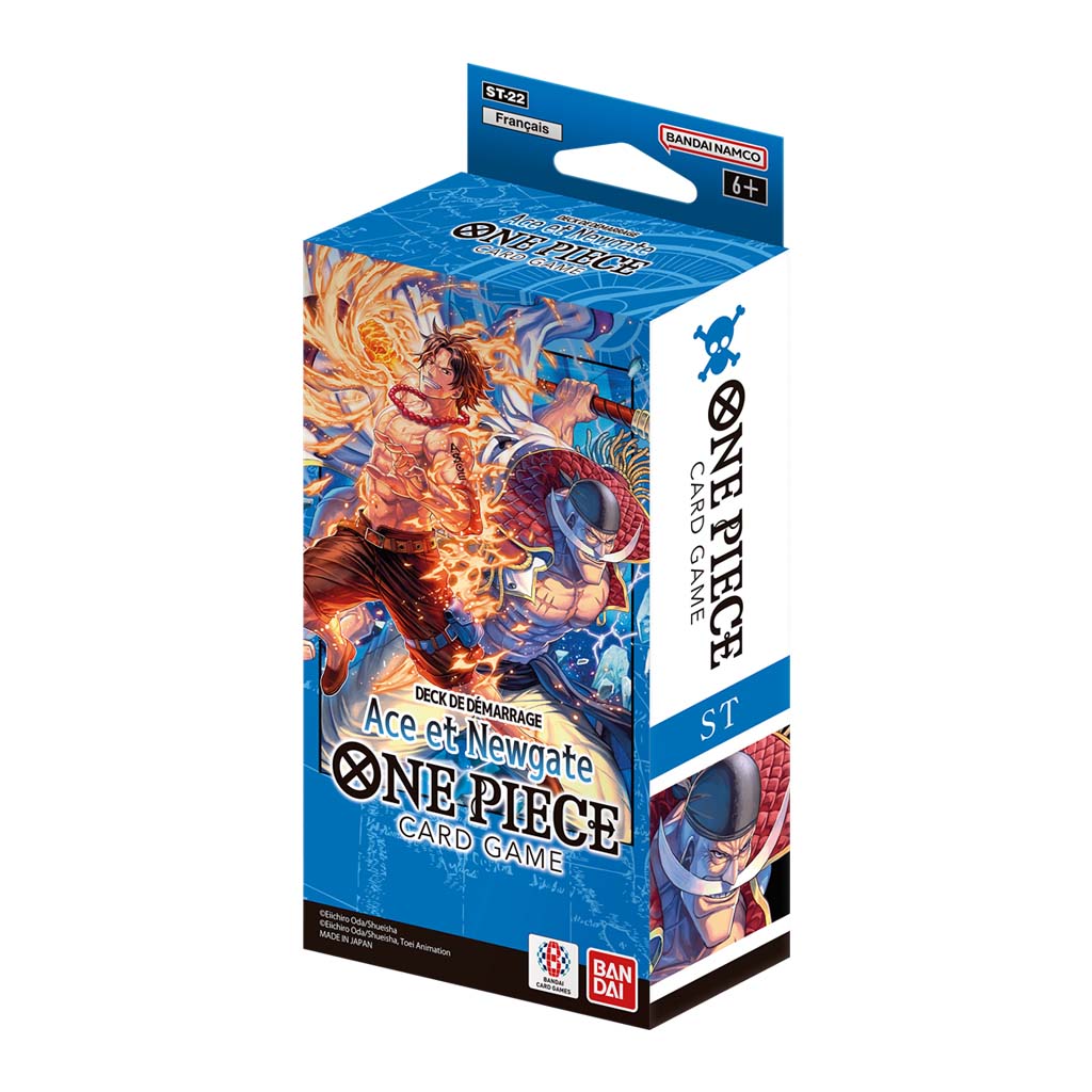 One Piece Le Jeu de Cartes - Starter deck ST 22 Ace & Newgate FR