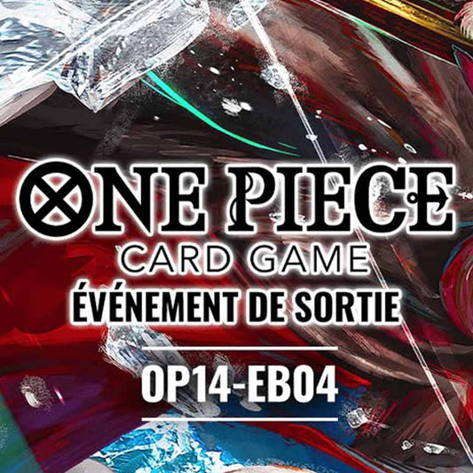 10/01 - Entrée tournoi Pre-release One Piece Card Game OP14 - Anglais