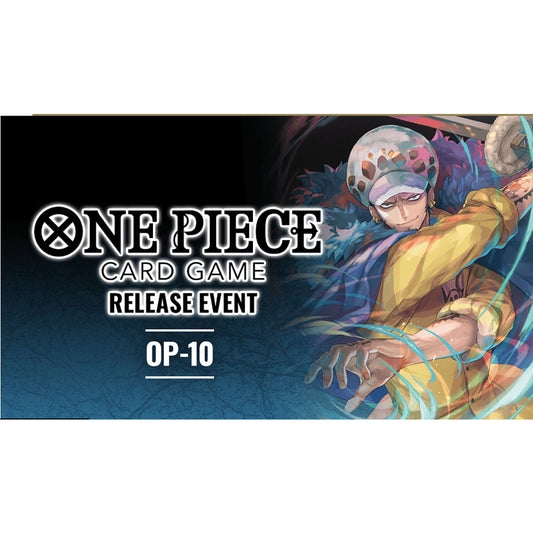 15/03 - Entrée tournoi Pre-release One Piece Card Game OP10 - Anglais