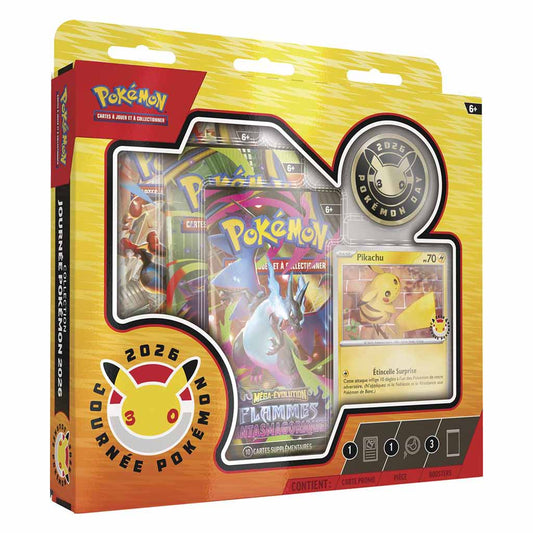 Pokemon JCC - Pokemon Coffret Day 2026 (3 bst + carte promo)