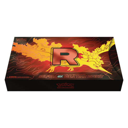 Pokemon JCC - Collection Ultra-Premium Sulfura-ex de la Team Rocket - FR
