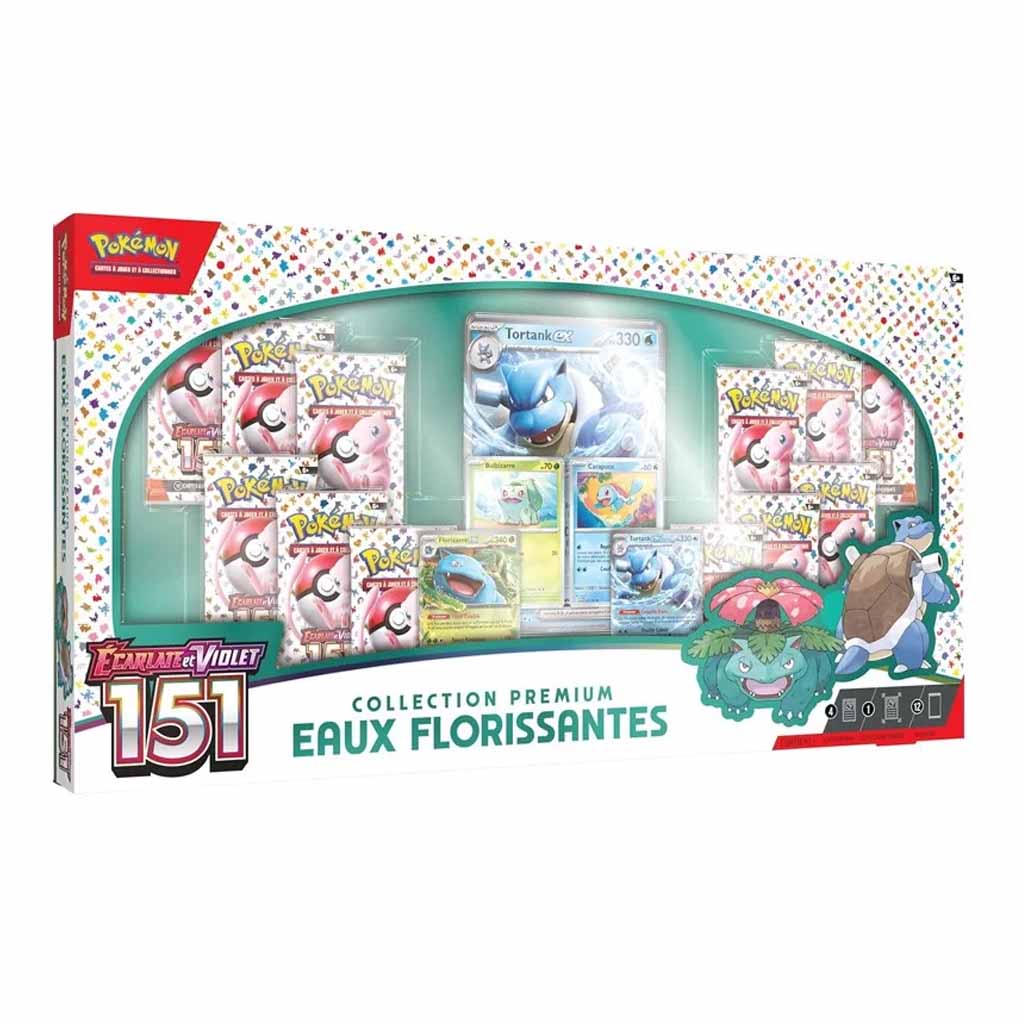 Pokemon JCC - Coffret Collection Premium - Eaux Florissantes - Edition 151