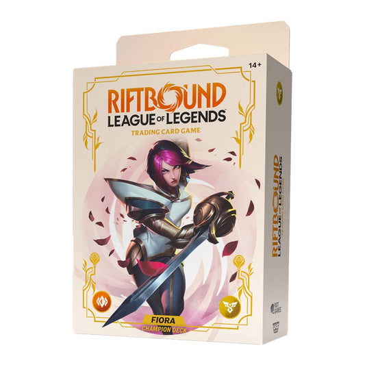 Riftbound: League of Legends TCG - Spiritforged Champion Deck - Fiora EN