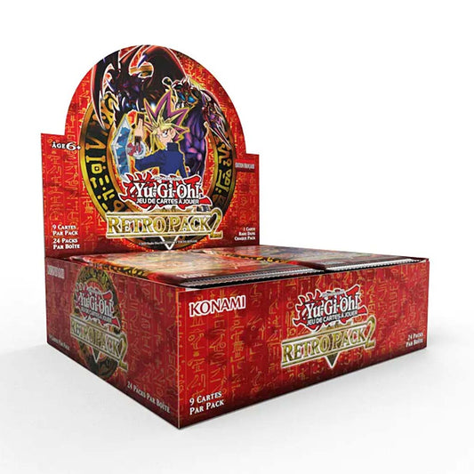 Display Yu Gi Oh! JCC - Yu-Gi-Oh! JCC - Retro Pack 2 de réimpression (24 Boosters) - FR