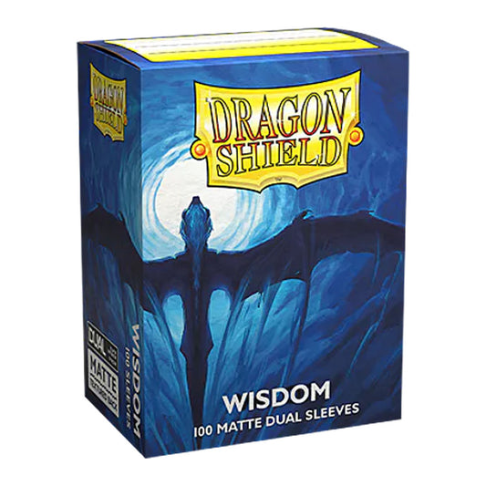 100 Pochettes -  Matte Dual Sleeves - Standard 63 x 88 - Wisdom - Dragon Shield
