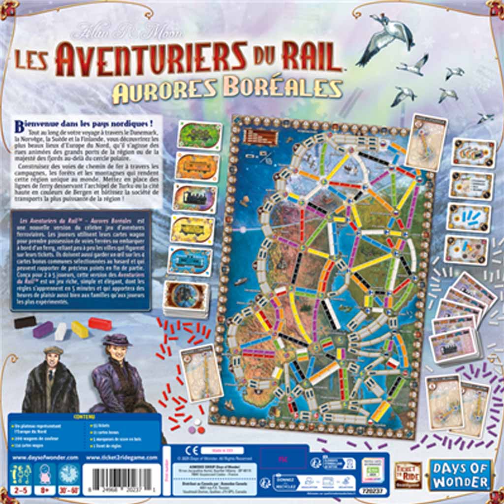 Les Aventuriers du Rail : Aurores Boréales