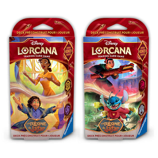 Disney Lorcana - Chapitre 8 - Bundle 2 Starters decks  - Le Règne de Jafar - FR