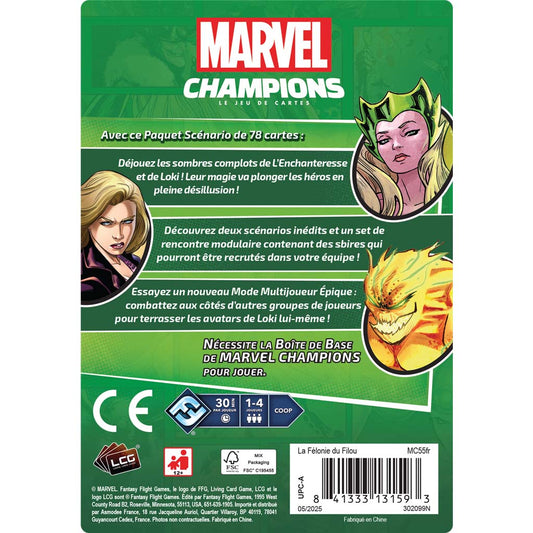 Marvel Champions : Le Jeu de Cartes - La Félonie du Filou (scénario)