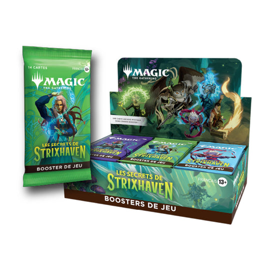 Magic: The Gathering - Les secrets de Strixhaven - Boite de 30 Boosters de jeu FR