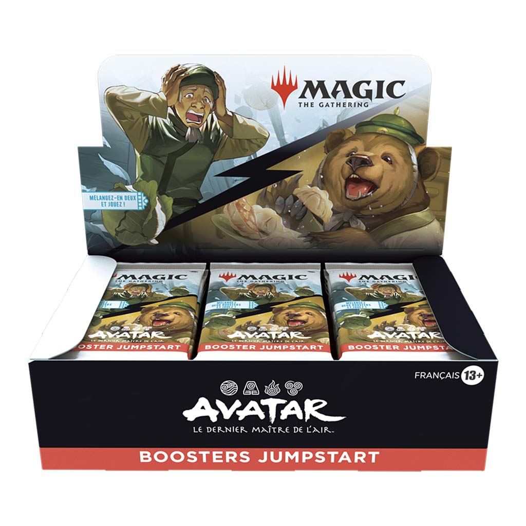 Display 24 Boosters Jumpstart - Avatar, le dernier maître de l'air - Magic The Gathering FR