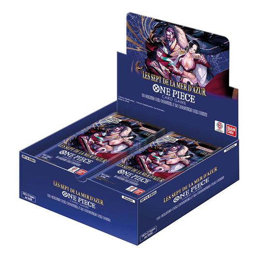 One Piece Le Jeu de Cartes - OP14 -Les Sept de la Mer d'Azur - Display de 24 Boosters FR (Copie)