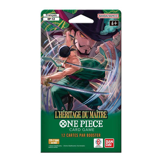 One Piece Le Jeu de Cartes - OP12 L'heritage du maitre  FR - Booster Cartonne