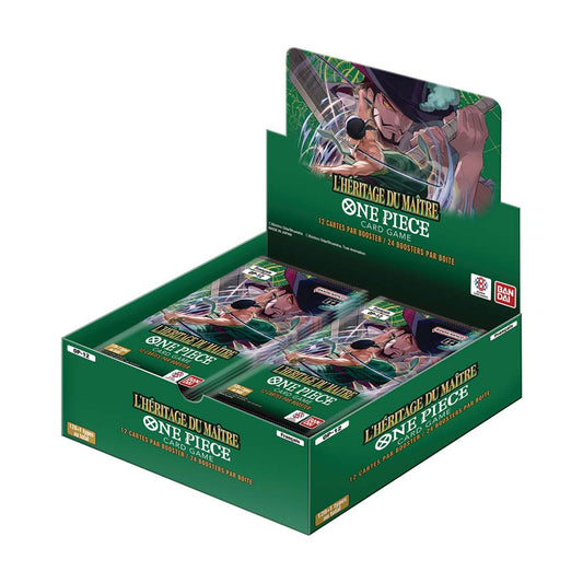 One Piece Le Jeu de Cartes - OP12 L'heritage du maitre - Display de 24 Boosters FR