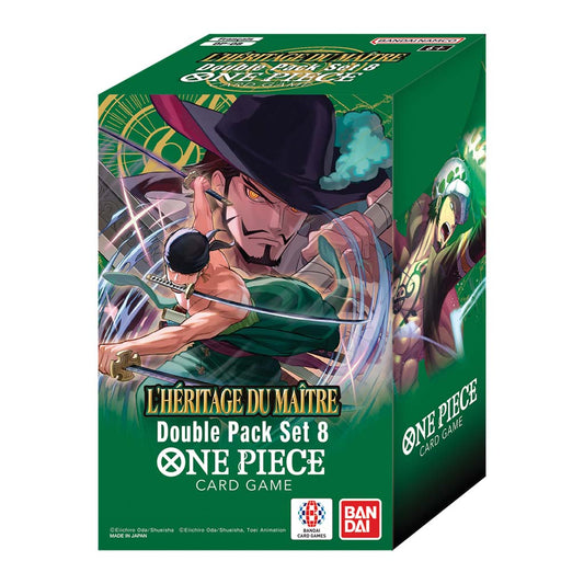 One Piece Le Jeu de Cartes - OP12 L'heritage du maitre - Double Pack FR