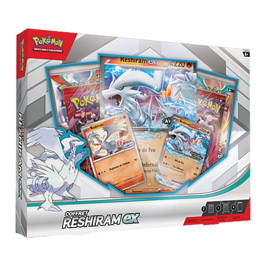 Pokemon JCC - Coffret Reshiram EX (4 Boosters)