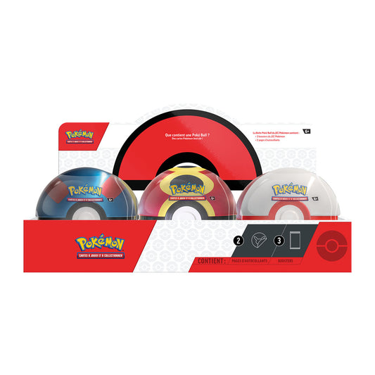 Pokemon JCC - Display Pokéball Tin - 2025/10 FR