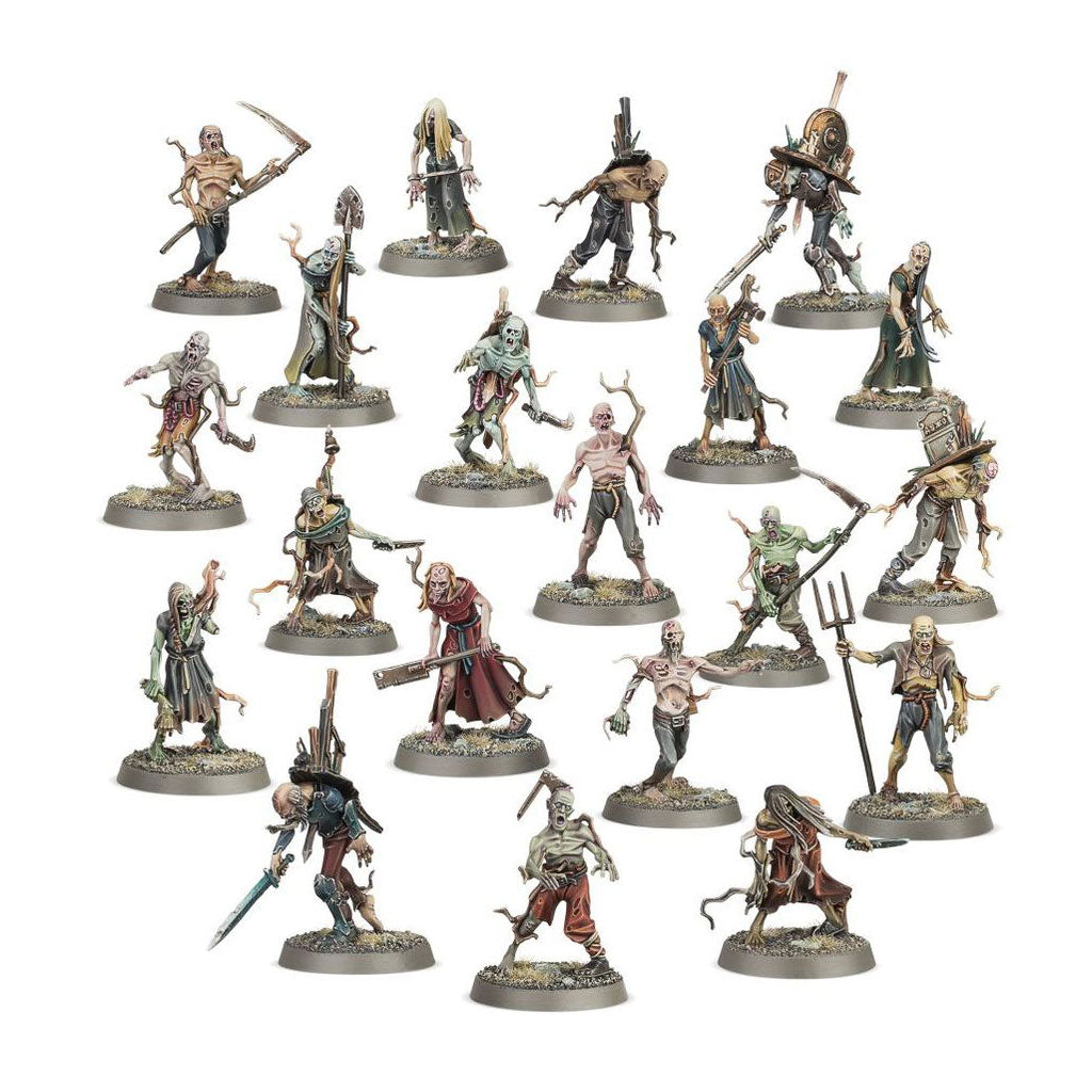 Warhammer - Age of Sigmar -Soulblight Gravelords - Zombies Marchemorts